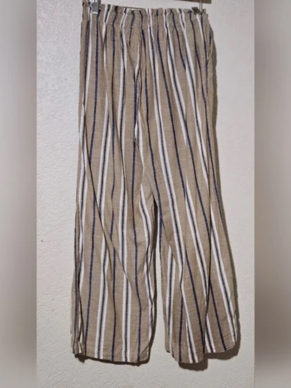 Mine 100% Cotton Striped Pants Small - Picture 2 of 2